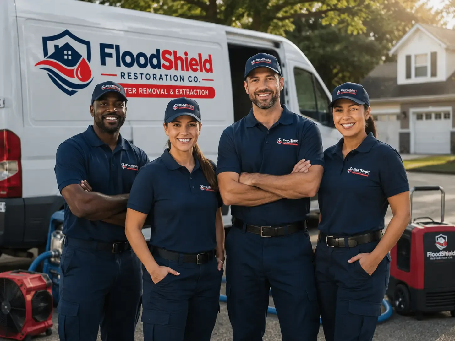 Flood Damage Restoration company in Preston Park, PA